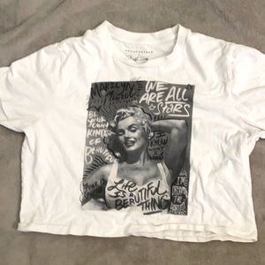 Marilyn Monroe Crop Top- Forever 21